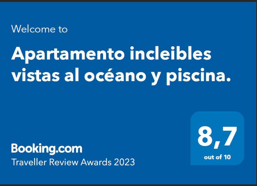 Apartamento Incleibles Vistas Al Oceano Y Piscina. Acantilado de los Gigantes Exterior photo