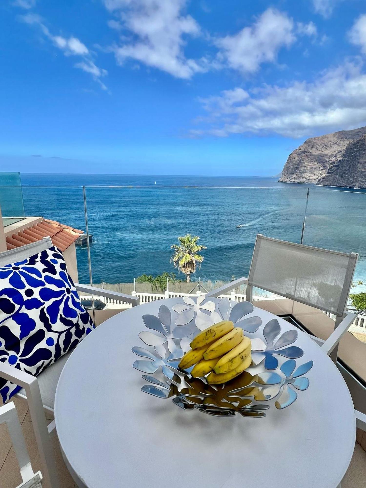 Apartamento Incleibles Vistas Al Oceano Y Piscina. Acantilado de los Gigantes Exterior photo